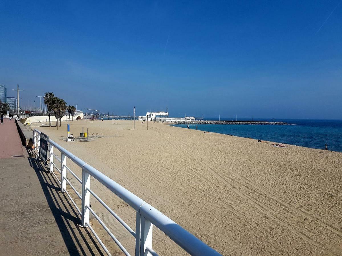 Rambla Poblenou&Mar Bella Beach Barcelona Exteriör bild