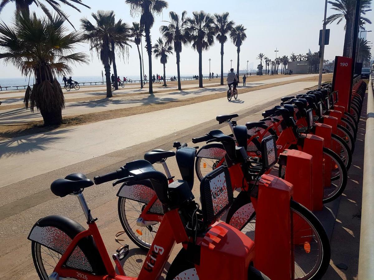 Rambla Poblenou&Mar Bella Beach Barcelona Exteriör bild