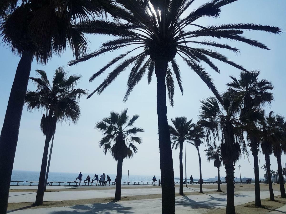 Rambla Poblenou&Mar Bella Beach Barcelona Exteriör bild